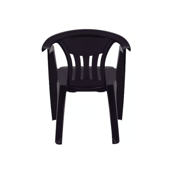 Cadeira Plastica Tramontina Ilhabela com Bracos Matte Preto Encosto Fechado-2465f407-6acd-4943-bedc-23ffbc4ed5ab