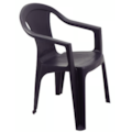 Cadeira Plastica Tramontina Ilhabela com Bracos Matte Preto Encosto Fechado-26d9f112-fb8e-477c-aeb4-ed83bf344888