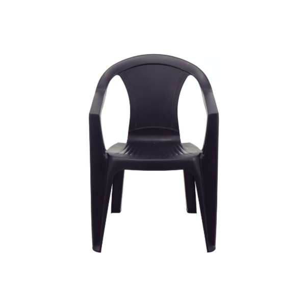 Cadeira Plastica Tramontina Ilhabela com Bracos Matte Preto Encosto Fechado-e70b3db6-cb37-4118-b72e-4cc8c93b3fd3
