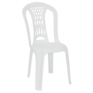 Cadeira Plastica Tramontina Laguna sem Braco Branco