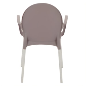 Cadeira Tramontina Grace Com Bracos Polipropileno Camurca