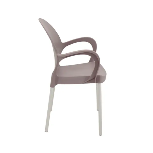 Cadeira Tramontina Grace Com Bracos Polipropileno Camurca-defa1536-6a2e-4241-b130-965e782fd7ba