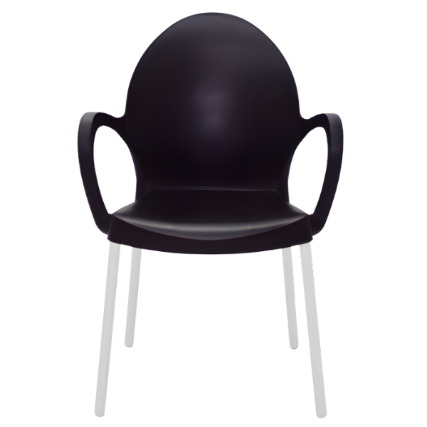 Cadeira Tramontina Grace Com Bracos Polipropileno Preto-fbd323c5-391d-4241-92ad-9b9e91aba86c