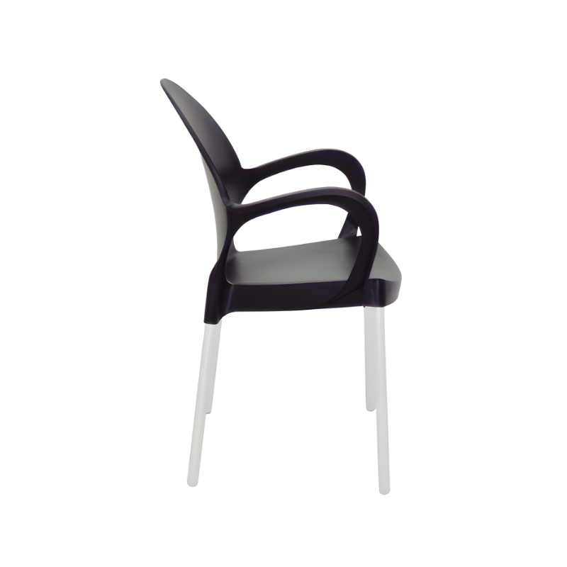 Cadeira Tramontina Grace Com Bracos Polipropileno Preto-433e41a4-b12b-4d7d-960d-888e7107a950