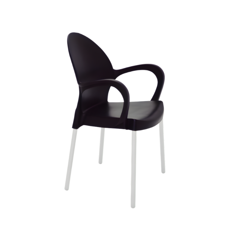 Cadeira Tramontina Grace Com Bracos Polipropileno Preto-43c7be72-5a7c-46f8-b31b-26d724dce108