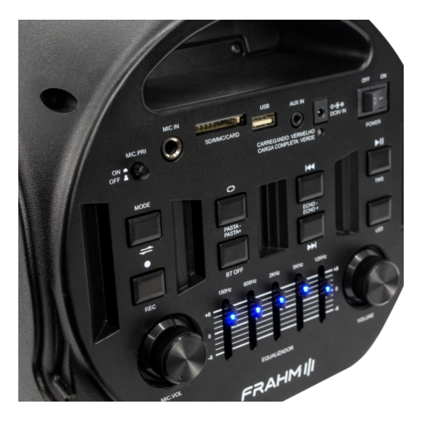 Caixa de Som Amplificada Frahm TF970 TWS-85b230bc-b713-4b86-9e9f-834f1acb5916