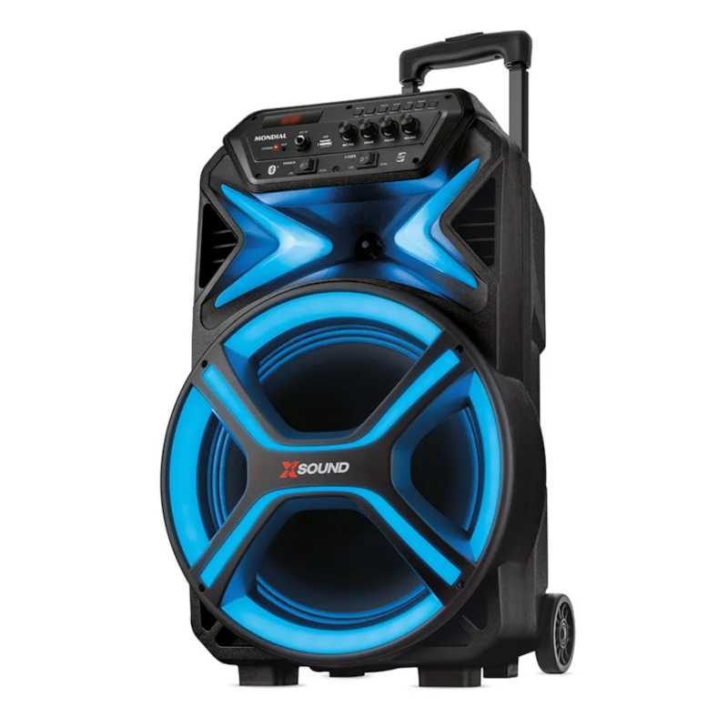 Caixa De Som Amplificada Mondial CM-550-L, 550W RMS , Led Bluetooth Preta-a77998da-7c46-43b0-922b-6984d067cfd6