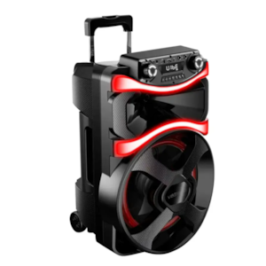 Caixa de Som Amplificada Vibe Sound V12 Power 800W RMS Preto