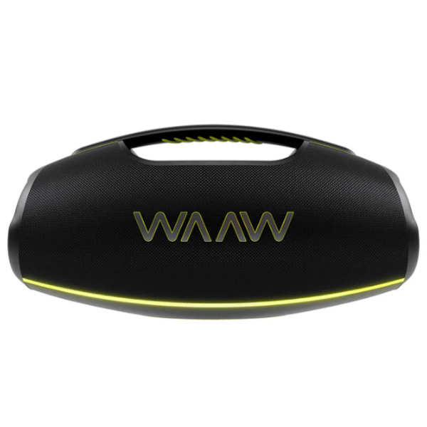 Caixa de Som Bluetooth Waaw Hyperboom 1000 180W RMS com LED, IPX7, Power Bank e Função TWS Preto/Verde-d9b1cf82-54d7-4030-88b7-6c948a434b2a