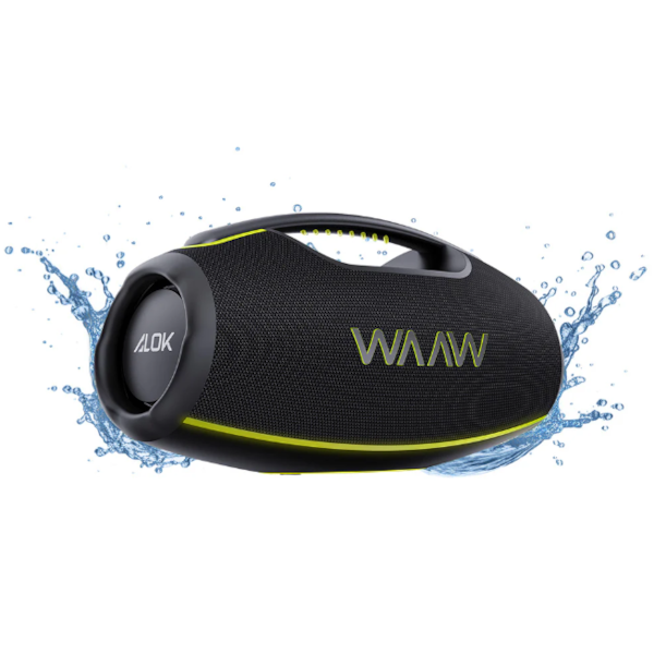 Caixa de Som Bluetooth Waaw Hyperboom 1000 180W RMS com LED, IPX7, Power Bank e Função TWS Preto/Verde-34a76322-22c7-409d-8566-b28151f5dde8