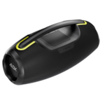 Caixa de Som Bluetooth Waaw Hyperboom 1000 180W RMS com LED, IPX7, Power Bank e Função TWS Preto/Verde