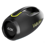 Caixa de Som Bluetooth Waaw Hyperboom 1000 180W RMS com LED, IPX7, Power Bank e Função TWS Preto/Verde