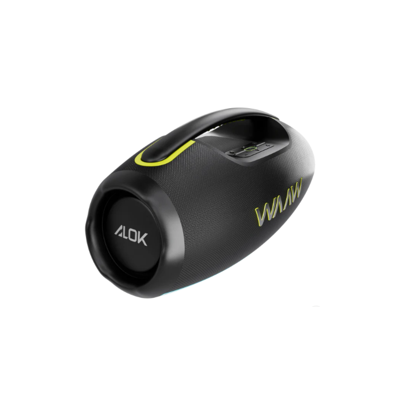 Caixa de Som Bluetooth Waaw Hyperboom 1000 180W RMS com LED, IPX7, Power Bank e Função TWS Preto/Verde-50ce8118-2575-446f-aa33-2393c05fad8f