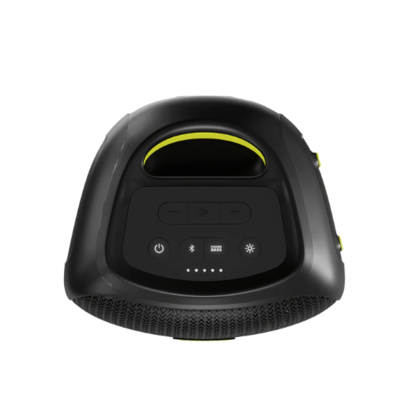 Caixa de Som Bluetooth Waaw Sound Box Infinite 100 100W RMS com LED, TWS, Power Bass e IPX4 Preto/Verde-aab79a1b-abe7-478b-ad35-6d5f72d35439