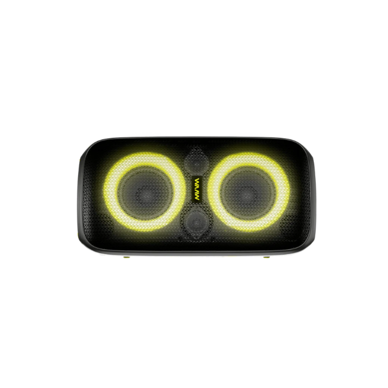 Caixa de Som Bluetooth Waaw Sound Box Infinite 100 100W RMS com LED, TWS, Power Bass e IPX4 Preto/Verde-9bd01a6b-2fea-4fd7-a8a6-8c637f6a46e6