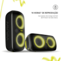 Caixa de Som Bluetooth Waaw Sound Box Infinite 100 100W RMS com LED, TWS, Power Bass e IPX4 Preto/Verde-c8e029c5-f067-417f-b914-cd139ad2a90b