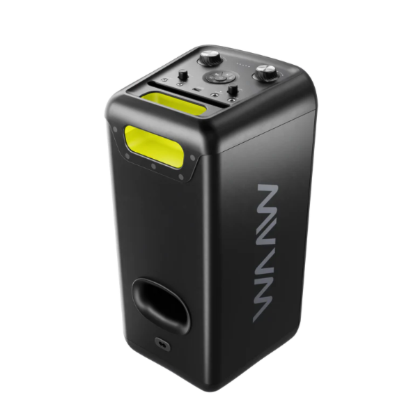 Caixa de Som Bluetooth Waaw Sound Box Infinite 200 160W RMS, LED, TWS, Power Bass, Entradas P10, USB e Bateria de 12h Preto/Verde-3809ca38-ed33-426e-bb2d-90a0ff03671a