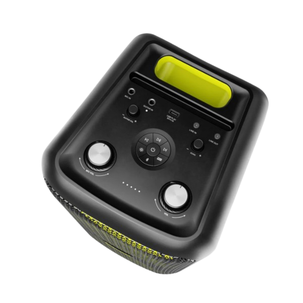 Caixa de Som Bluetooth Waaw Sound Box Infinite 200 160W RMS, LED, TWS, Power Bass, Entradas P10, USB e Bateria de 12h Preto/Verde-a3f8be59-2d1f-4705-9e1b-9e0bd3d697d4