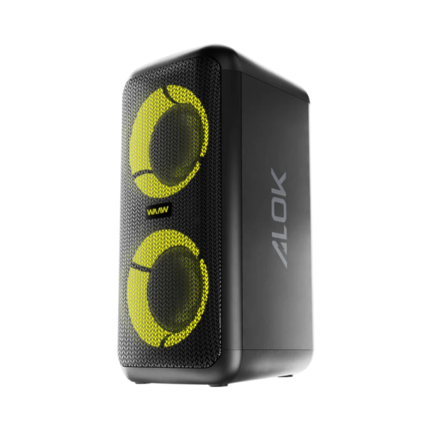 Caixa de Som Bluetooth Waaw Sound Box Infinite 200 160W RMS, LED, TWS, Power Bass, Entradas P10, USB e Bateria de 12h Preto/Verde-b866a870-2dbb-40a7-b72d-4704affe856e