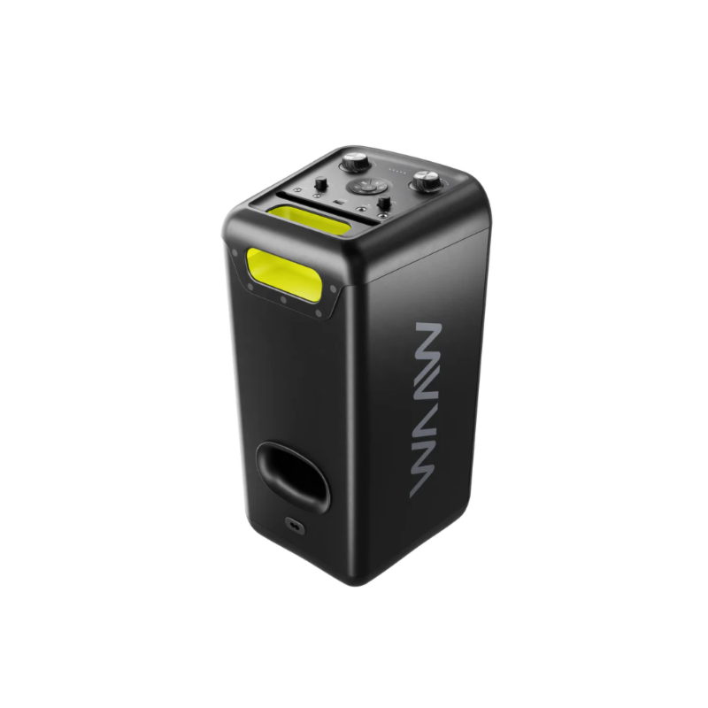 Caixa de Som Bluetooth Waaw Sound Box Infinite 200 160W RMS, LED, TWS, Power Bass, Entradas P10, USB e Bateria de 12h Preto/Verde-484e0365-334b-431f-9a1e-09e783fe020f