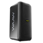 Caixa de Som Bluetooth Waaw Sound Box Infinite 200 160W RMS, LED, TWS, Power Bass, Entradas P10, USB e Bateria de 12h Preto/Verde