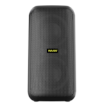 Caixa de Som Bluetooth Waaw Sound Box Infinite 200 160W RMS, LED, TWS, Power Bass, Entradas P10, USB e Bateria de 12h Preto/Verde