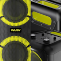Caixa de Som Bluetooth Waaw Sound Box Infinite 200 160W RMS, LED, TWS, Power Bass, Entradas P10, USB e Bateria de 12h Preto/Verde-d1eb615c-6066-4bdd-bc7d-8cccb9cfdf58