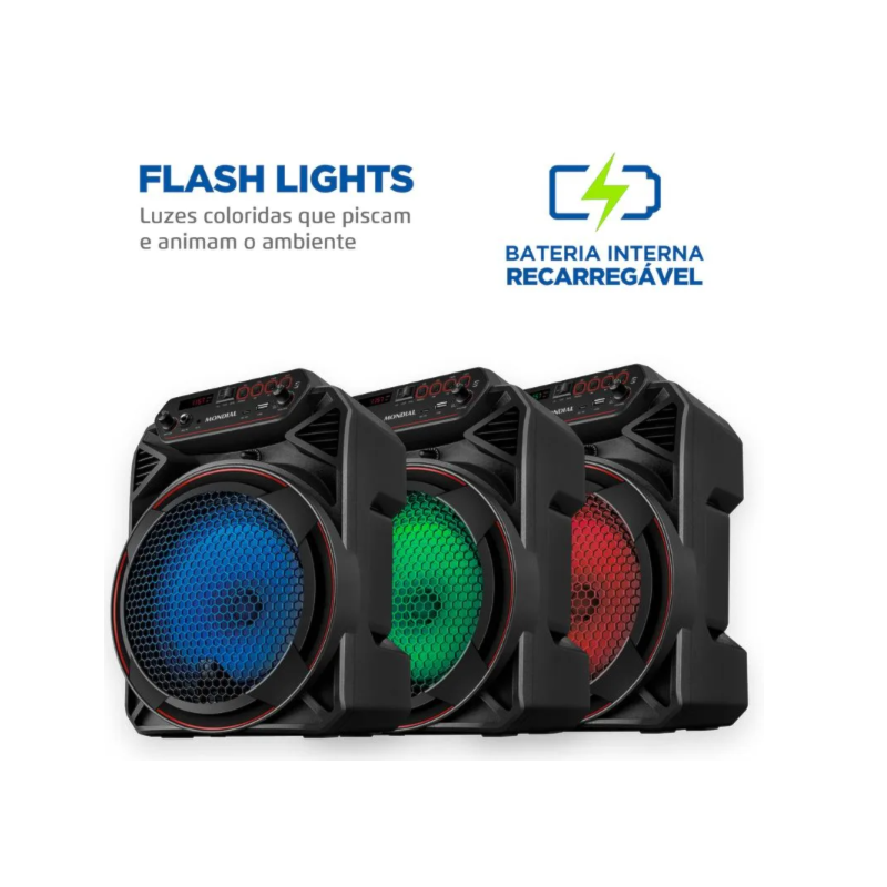 Caixa De Som Mondial Amplificada CM-150 Bivolt-61fd057a-fa04-4020-8b48-1f9e0ebcab7f