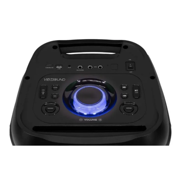 Caixa de Som Party Speaker Vibe Sound V7 Fire 1800W RMS Preto-b4ac300e-c975-4bd2-a3f8-c3367d11ae5c