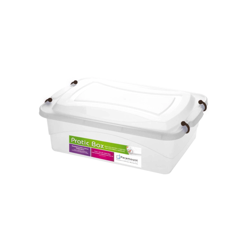 Caixa Organizadora Paramount Pratic Box 10L 41X29X14
