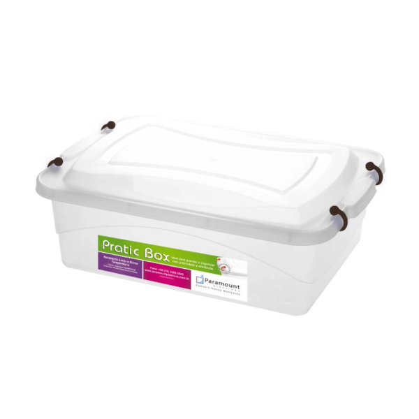 Caixa Organizadora Paramount Pratic Box 10L 41X29X14 -190730a4-9e74-450b-9a38-59c000015812