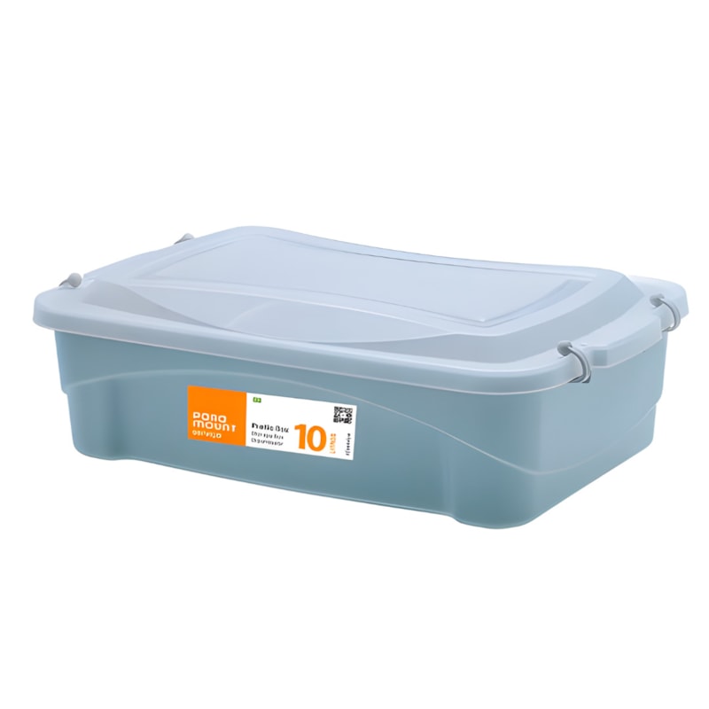 Caixa Organizadora Paramount Pratic Box 10L 41X29X14CM Grey-38ce4838-4016-4789-be34-56fcc379d73e