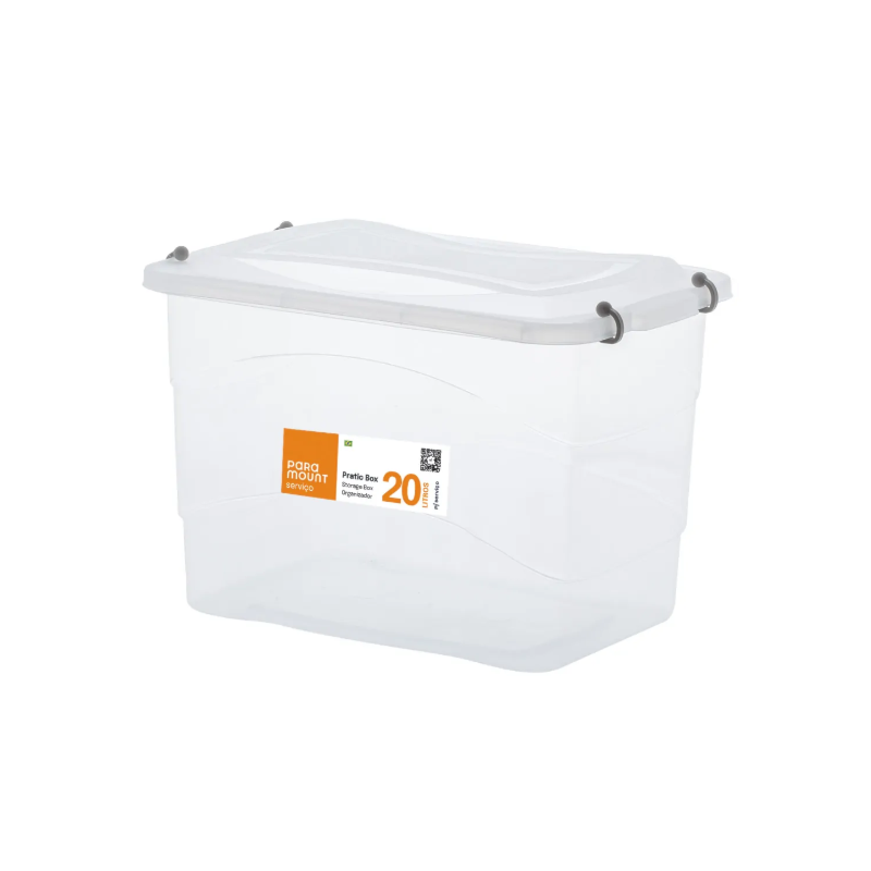 Caixa Organizadora Paramount Pratic Box 20L 41X29X25 