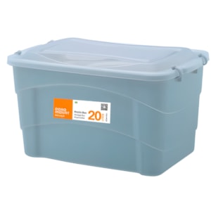 Caixa Organizadora Paramount Pratic Box 20L 41X29X25CM Grey