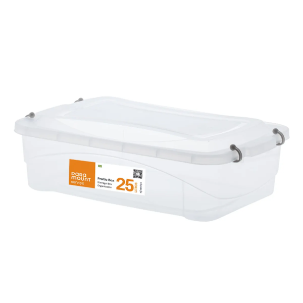 Caixa Organizadora Paramount Pratic Box 25L 59X38X17 -834d1b71-c47f-4f87-81f8-1be9832a36cf