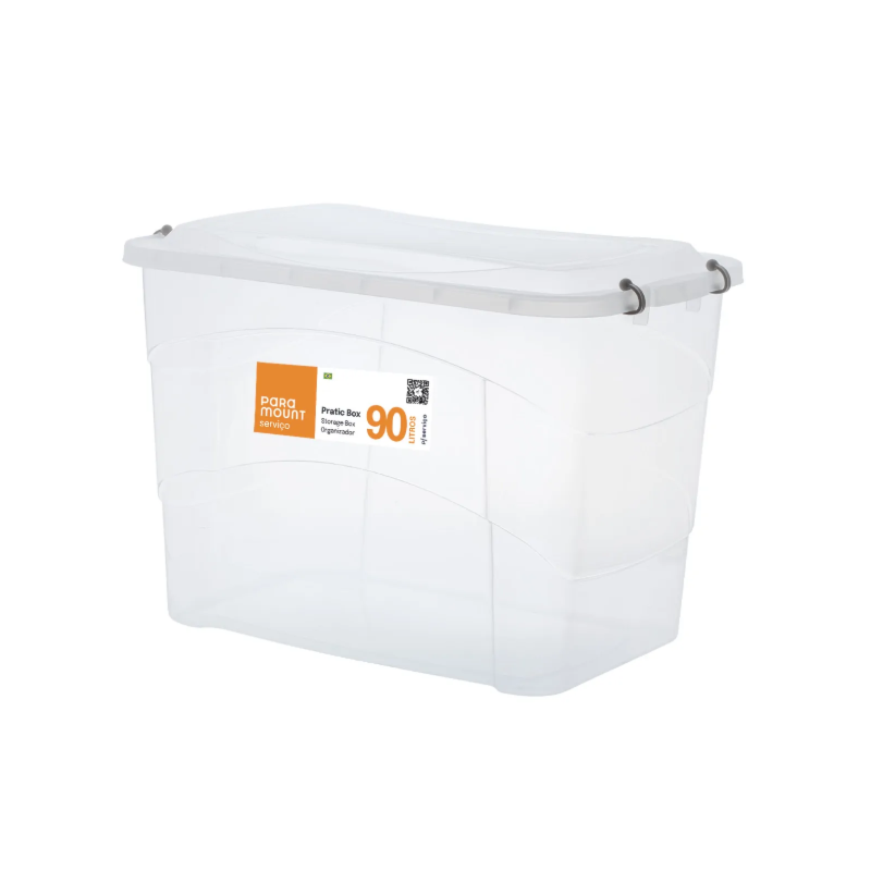 Caixa Organizadora Paramount Pratic Box 90L 66X44X45CM 