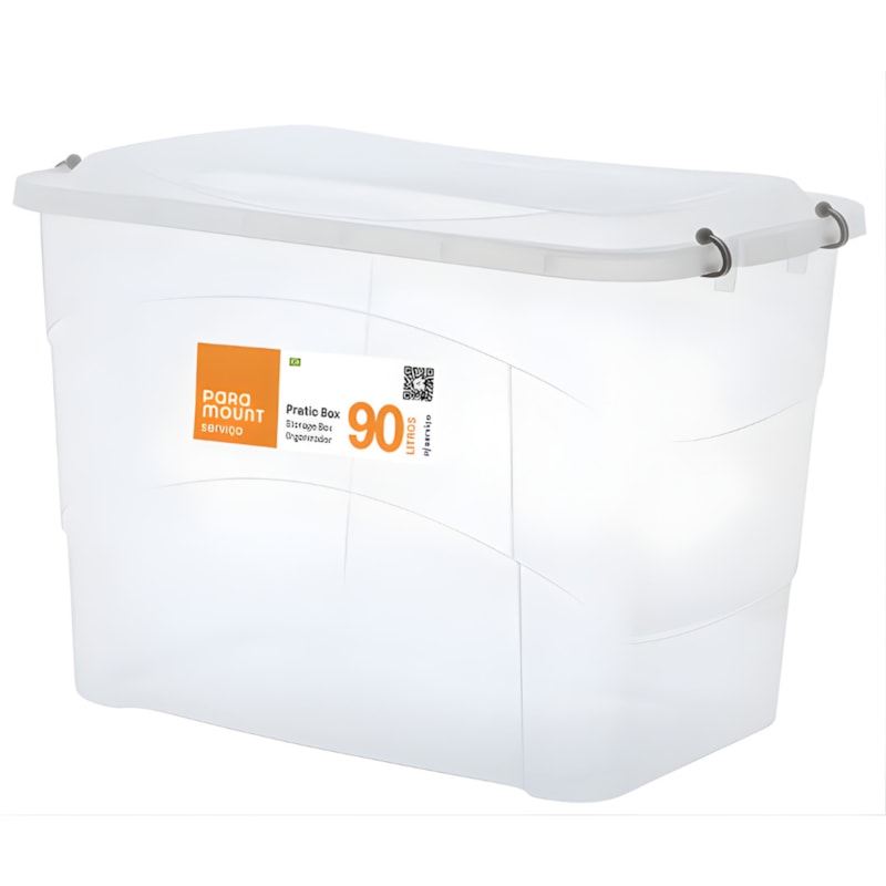 Caixa Organizadora Paramount Pratic Box 90L 66X44X45CM -8f23e6b1-1722-480c-a05e-3c91cdfc1483