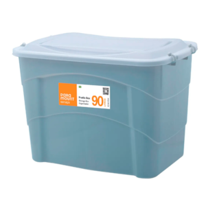 Caixa Organizadora Paramount Pratic Box 90L 66X44X45CM Grey