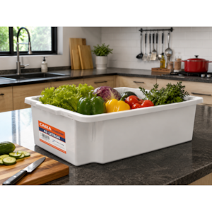 Caixa Plastica Organizadora Paramount sem Tampa Profissional 45L