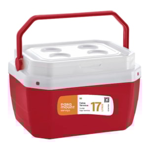 Caixa Termica Paramount 17L Vermelha