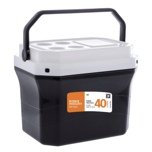 Caixa Térmica Paramount 40 Litros Preta para Bebidas e Alimentos-e020f5d5-9317-4ea9-bb48-c5aae2105bbc
