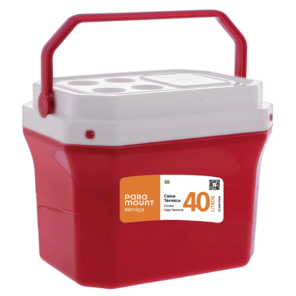 Caixa Termica Paramount 40L Vermelho