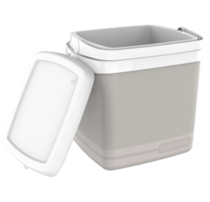 Caixa Termica Soprano Tropical 22L Cinza Claro