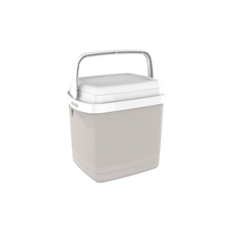 Caixa Termica Soprano Tropical 22L Cinza Claro