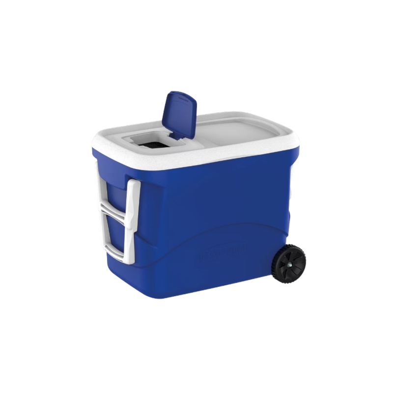 Caixa Termica Soprano Tropical Plus 50L com Rodas Azul