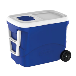 Caixa Termica Soprano Tropical Plus 50L com Rodas Azul