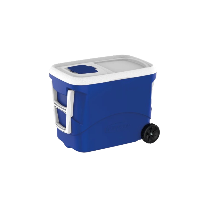 Caixa Termica Soprano Tropical Plus 50L com Rodas Azul