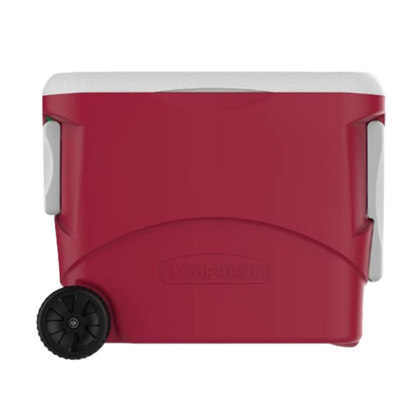 Caixa Termica Soprano Tropical Plus 50L com Rodas Vermelha-10dee42a-5253-4929-abc8-c9f8c794b271