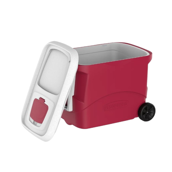 Caixa Termica Soprano Tropical Plus 50L com Rodas Vermelha-e372bf61-025c-40b0-a1fb-f00420329b87