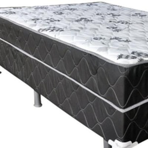 Cama Box Casal Conjugada Iara Premium D28 - Marjom